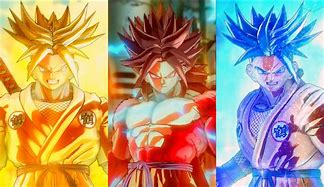 Image result for Xenoverse 2 Trunks SSJ4 Hair