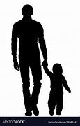 Image result for Father Son Silhouette Holding Hands