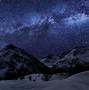 Image result for Winter Night Sky Wallpaper