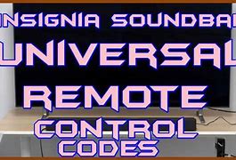 Image result for Insignia SoundBar Remote Code