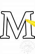 Image result for Medium Printable Letters M