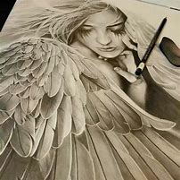 Image result for Female Fallen Angel Drawings