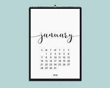 Image result for 2018 Wall Calendar