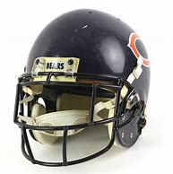 Image result for Chicago Bears Game Worn Helmet