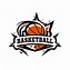 Image result for Basketball NBA Logo Black and White