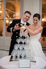 Image result for Champagne Wedding
