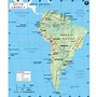 Image result for South America Latitude Map