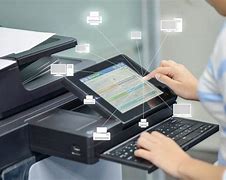 Image result for Computer and Printer in a Modern Office