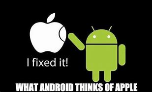 Image result for Apple vs Android Text Message Meme