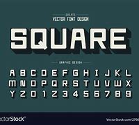 Image result for Square Lettering