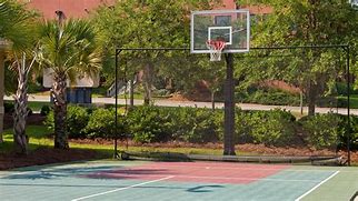 Image result for Outdoor Basketball Court