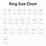 Image result for Ring Size Chart Men