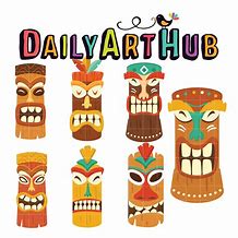 Image result for Tiki Mask Clip Art