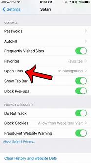 Image result for Open Links On an iPhone