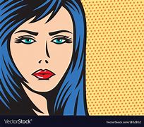 Image result for Woman Pop Art Vector