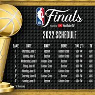 Image result for Schedule for the NBA Finals