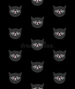 Image result for Cat Wallpaper Pattern Black