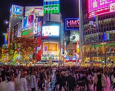 Image result for Shibuya Crossing Tokyo Japan Nightlife
