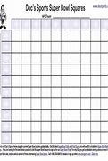 Image result for Football Pool Squares Template