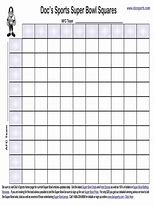 Image result for 100/Box Football Pool Grid Free to Print