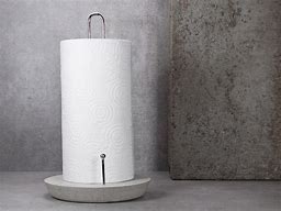 Image result for Bronze Concrete Paper Towel Holder