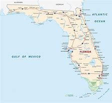 Image result for Florida East Coast Cities Map