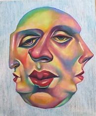 Image result for People Art Oil Pastel