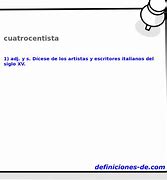Image result for cuatrocentista