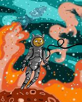 Image result for Galaxy Wallpaper Colorful Space Cat