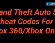 Image result for GTA 5 Cheats Xbox One Numbers Cars