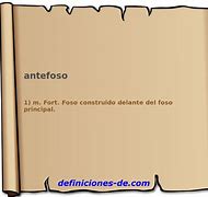 Image result for antefoso