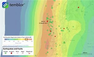 Image result for Chile Earthquake Map