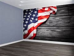 Image result for American Flag Mural