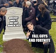 Image result for Fortnite Grave Minecraft Meme