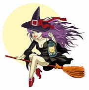 Image result for Halloween Witch Cartoon