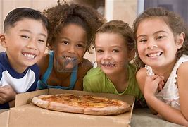 Image result for Kids Eating Pizza Clip Art