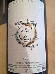 Image result for Peter Lauer Kern Riesling Fass 9