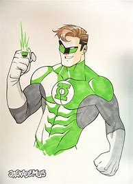 Image result for Green Lantern Line Drawing