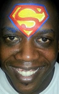 Image result for Superman Face Art