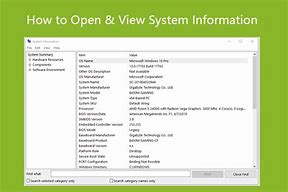 Image result for Windows PC Information