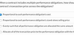 Image result for Contract with Multiple Performance Obligations