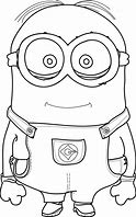 Image result for Outline of a Minion