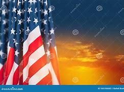 Image result for Sunset with American Flag On Memorial Day