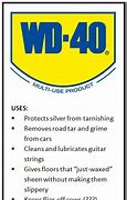 Image result for WD-40 Label