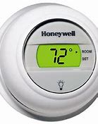 Image result for Honeywell Round Digital Thermostat Battery