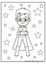 Image result for Superhero Coloring Pages for Kids Printable