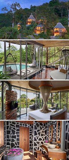 Travel Idea – This Resort Is Surrounded By Trees And Was Inspired By Four Fictitous Clans | Resort architecture, Mountain resort architecture, Resort design