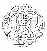 Image result for Circuit Board Vector Circular Maze