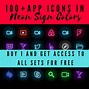 Image result for Pictures for an App Neon