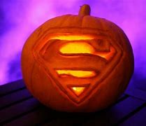 Image result for Superhero Pumpkin Stencil